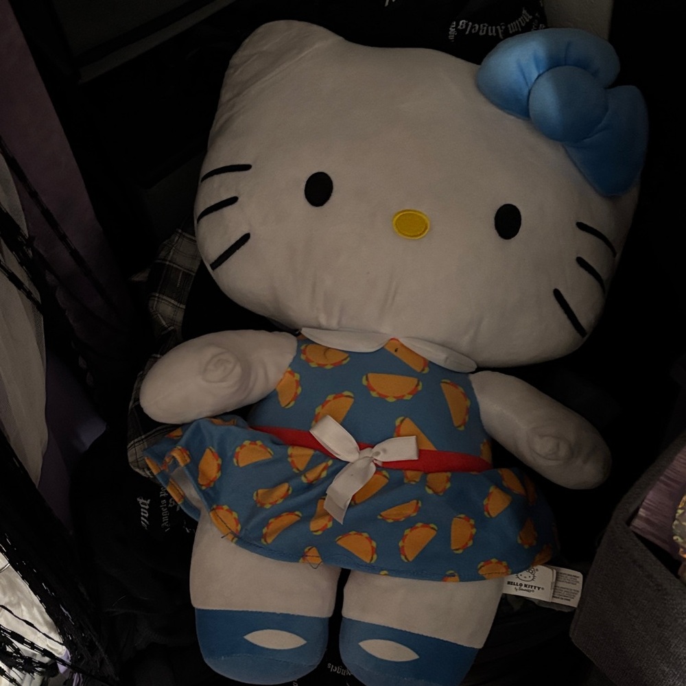 Sanrio Hello Kitty Plush Doll with taco design Dress 20-25 inch plush
